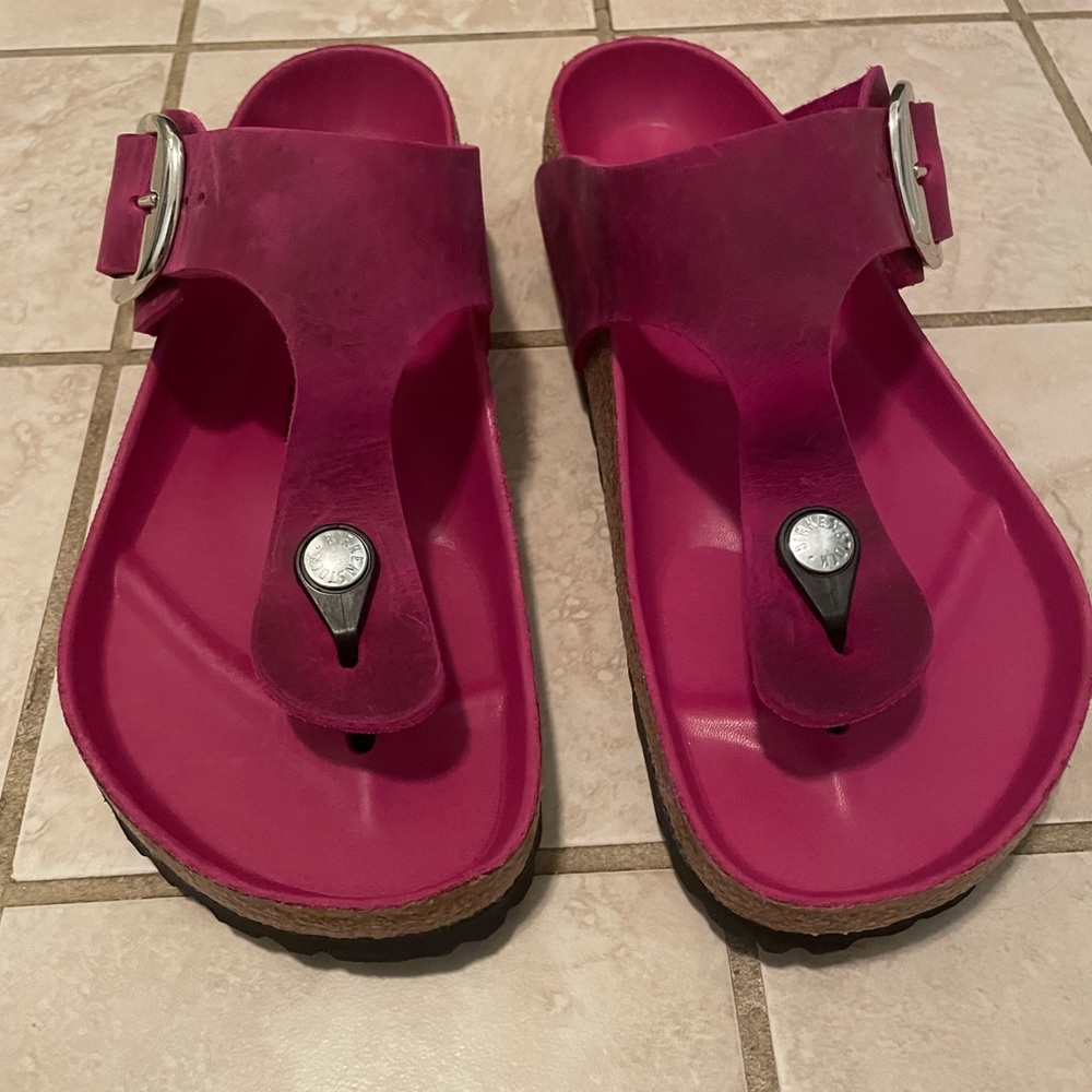 Birkenstock Gizeh Big Buckle Festival Fuchsia 38